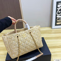 Chanel Inspired Raffia Tote