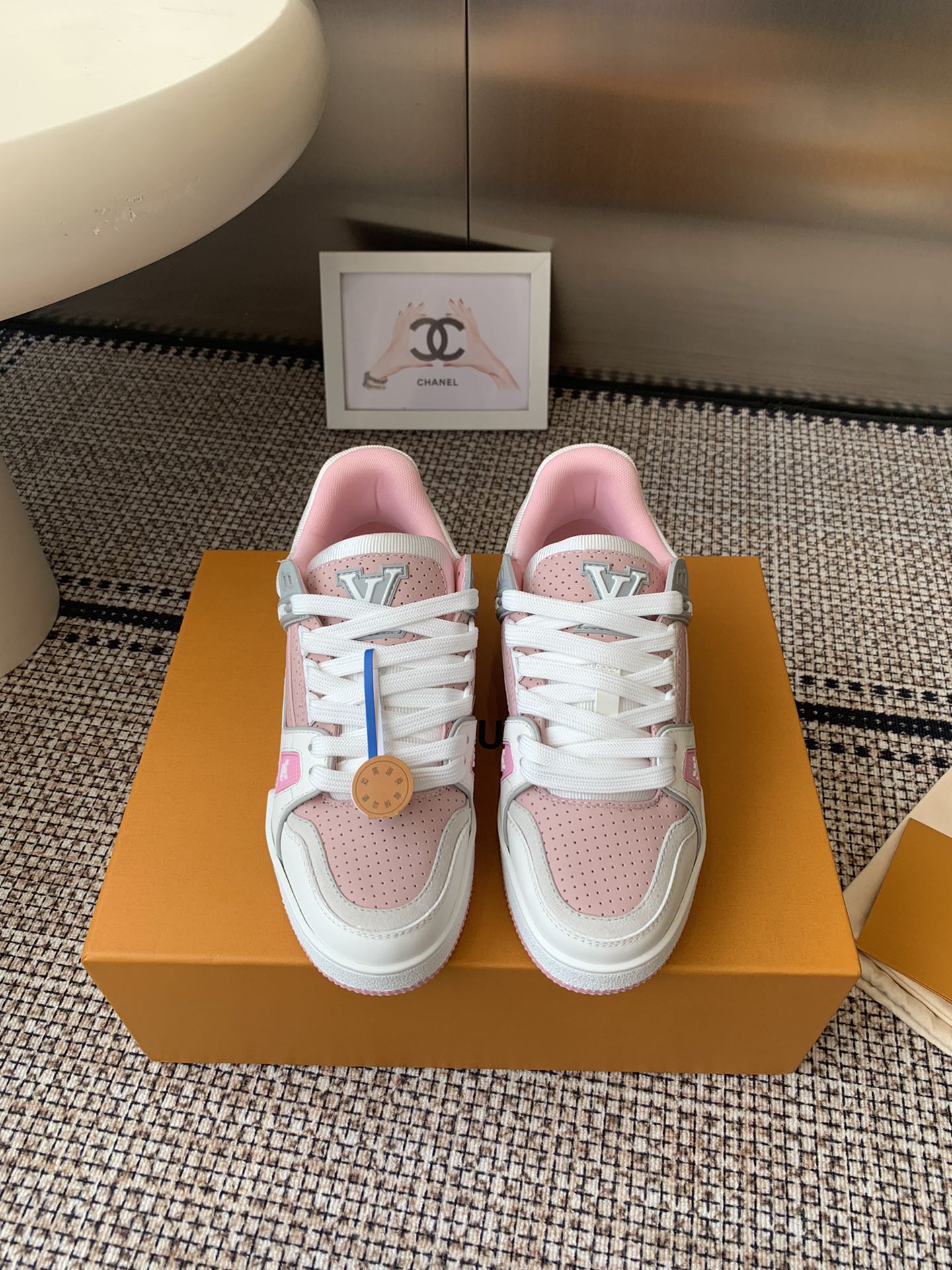 Louis Vuitton Inspired LV Trainer Sneaker
