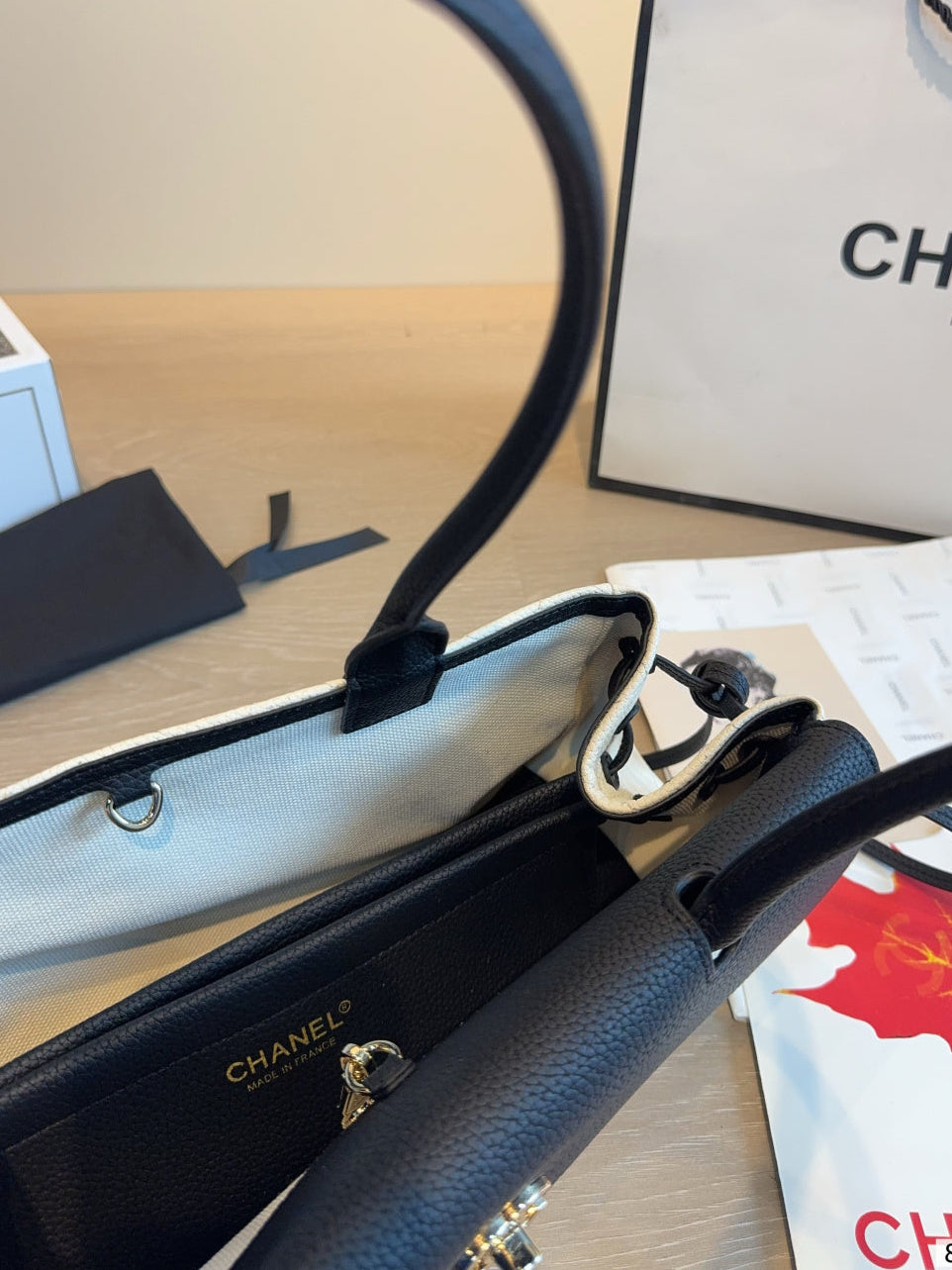 Chanel Inspired Urban Essentials Small Shopping Bag