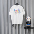 Chrome Hearts Inspired Multi Color Cross Cemetery T-shirt