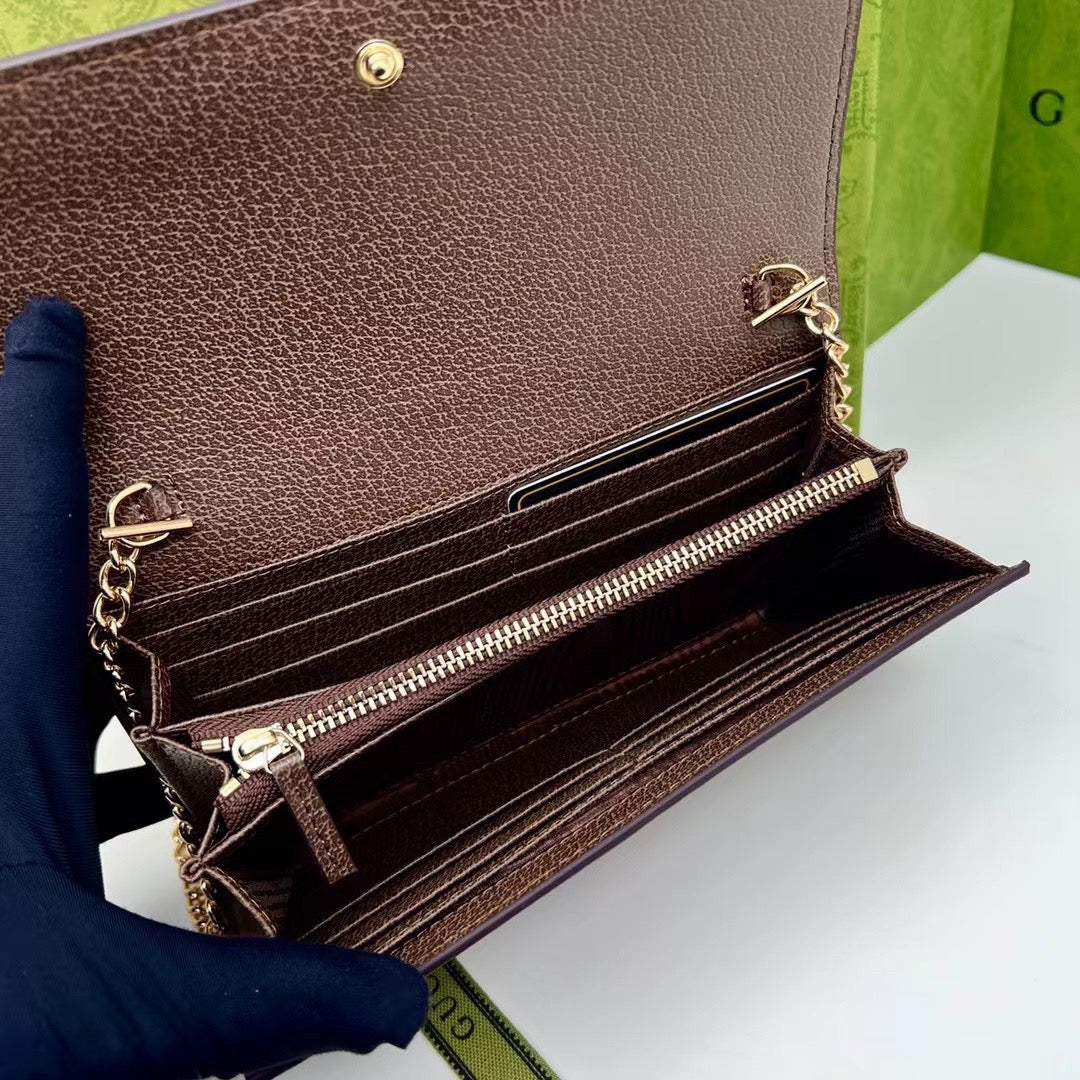 Gucci Inspired Ophidia continental wallet