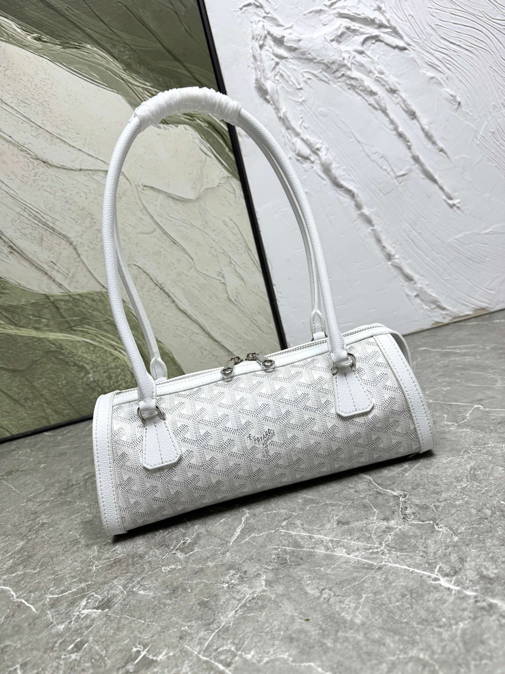 Goyard Inspired Bonbonnière bag