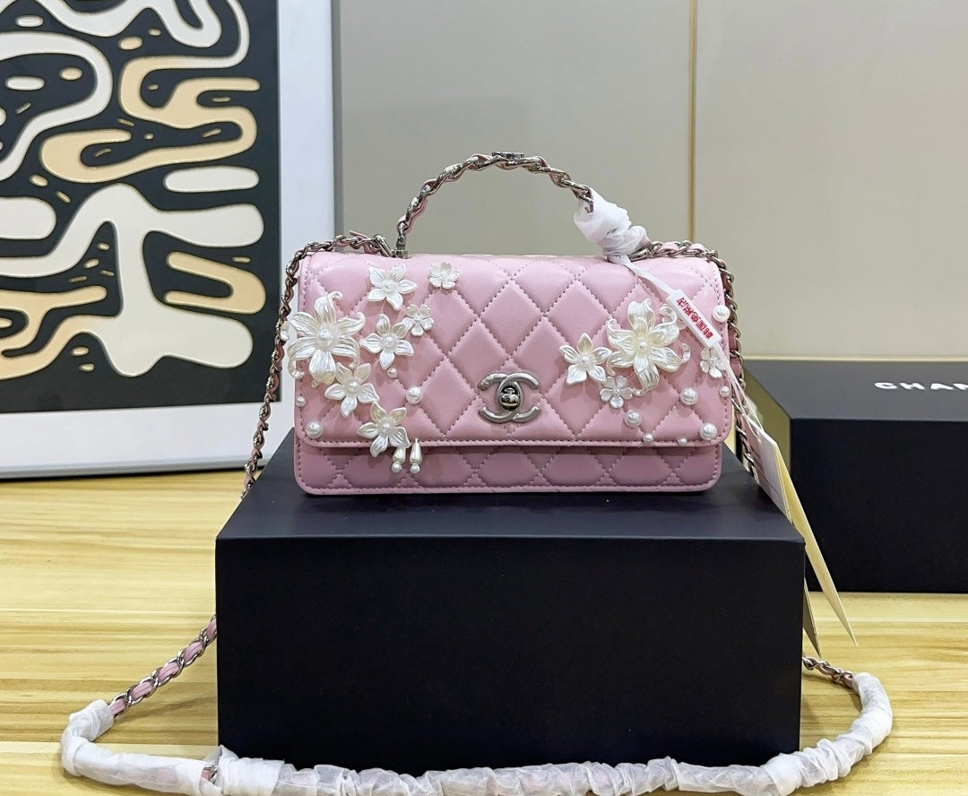 Chanel Inspired flap handbag