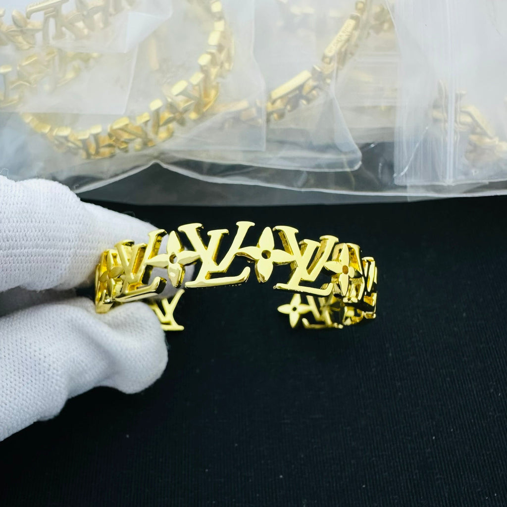 Louis Vuitton Inspired monogram bracelet