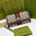 Gucci Inspired Ophidia continental wallet