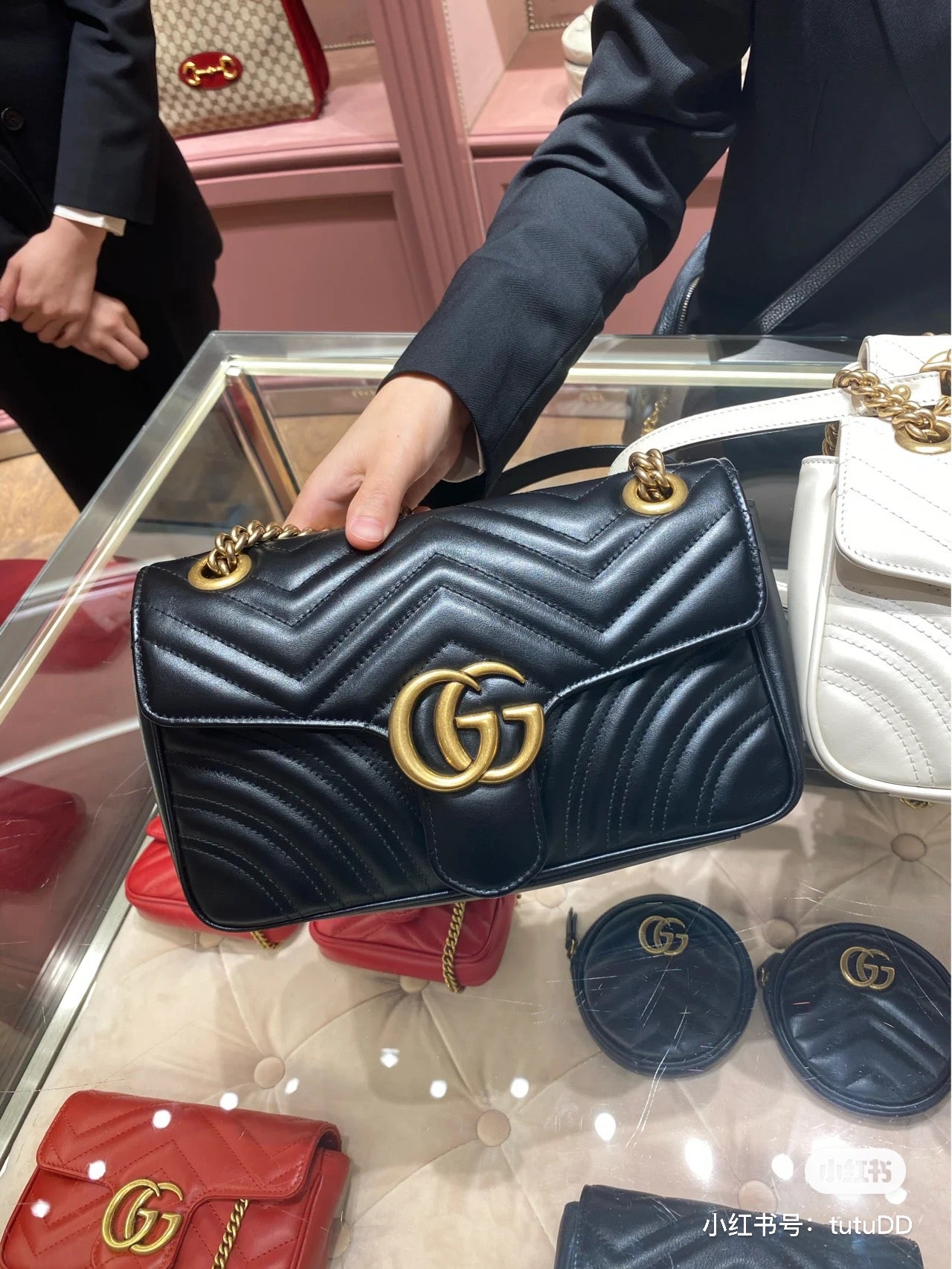 Gucci Inspired GG Marmont small shoulder bag