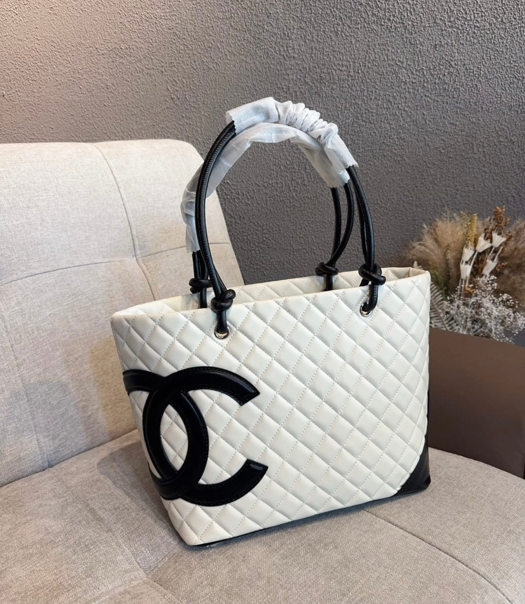 Chanel Inspired Cambon Line Tote