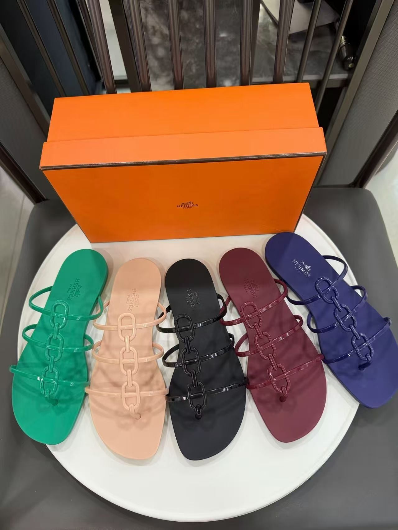 Hermès Inspired Mykonos sandals