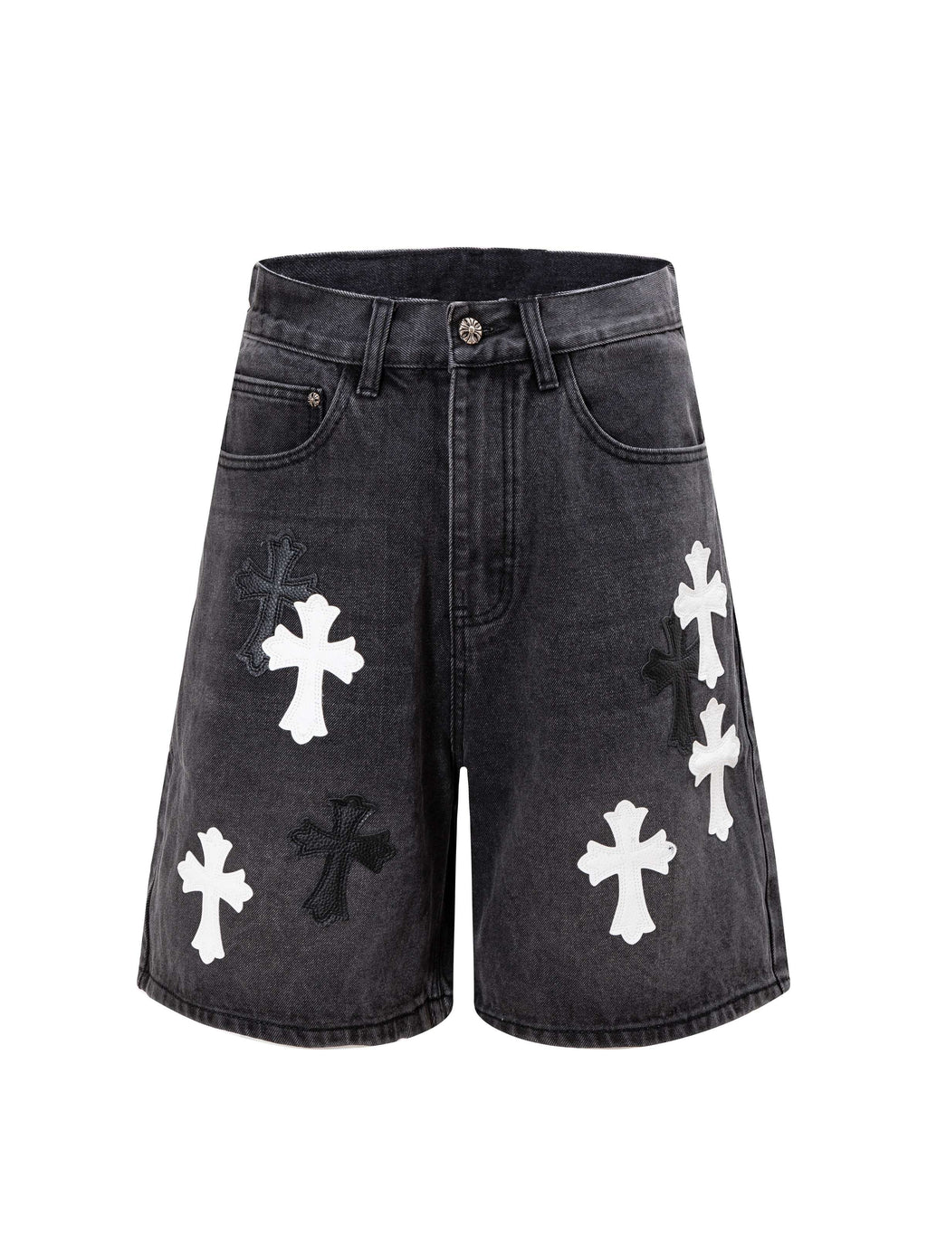 Chrome Heart Inspired Shorts
