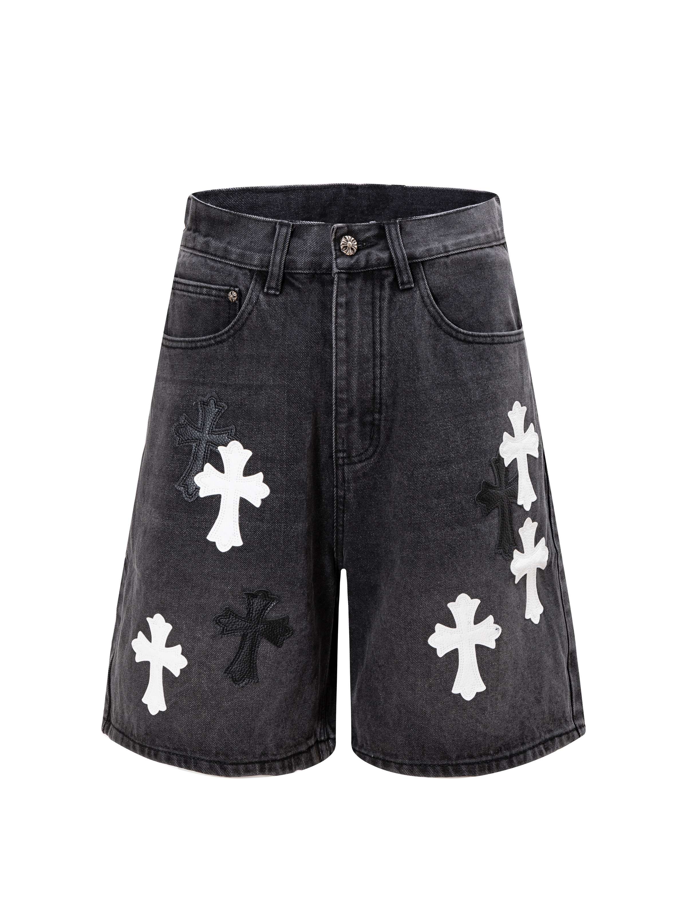 Chrome Heart Inspired Shorts
