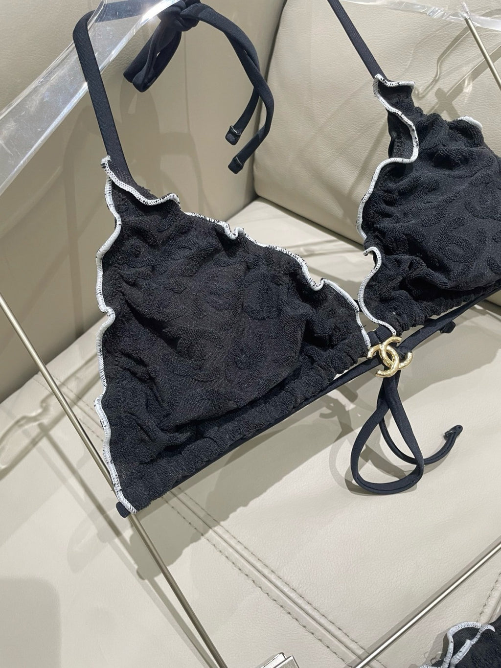 Chanel Inspired bikini set