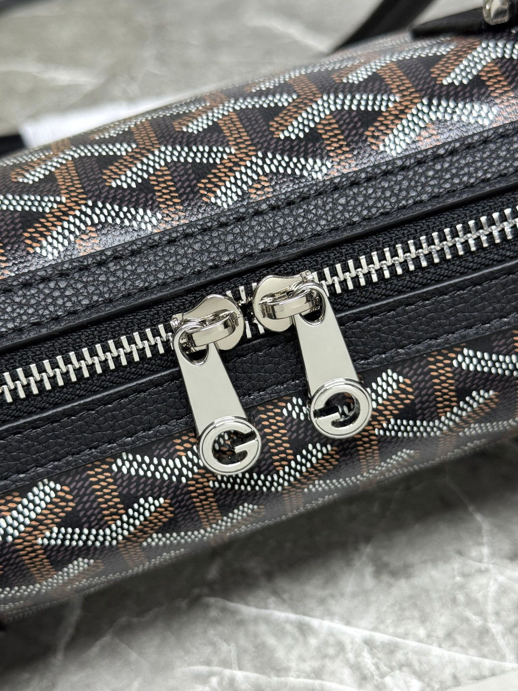 Goyard Inspired Bonbonnière bag