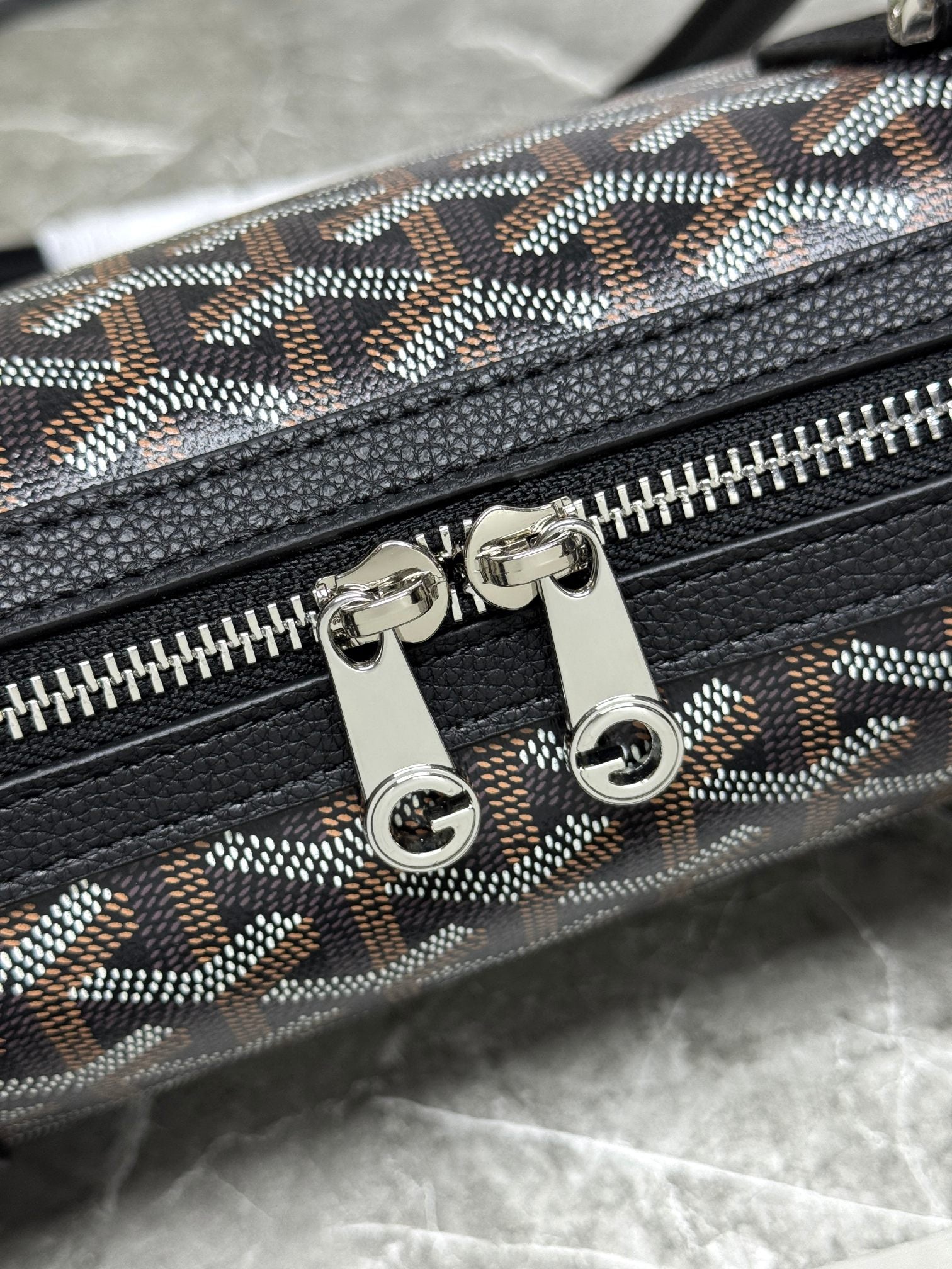 Goyard Inspired Bonbonnière bag