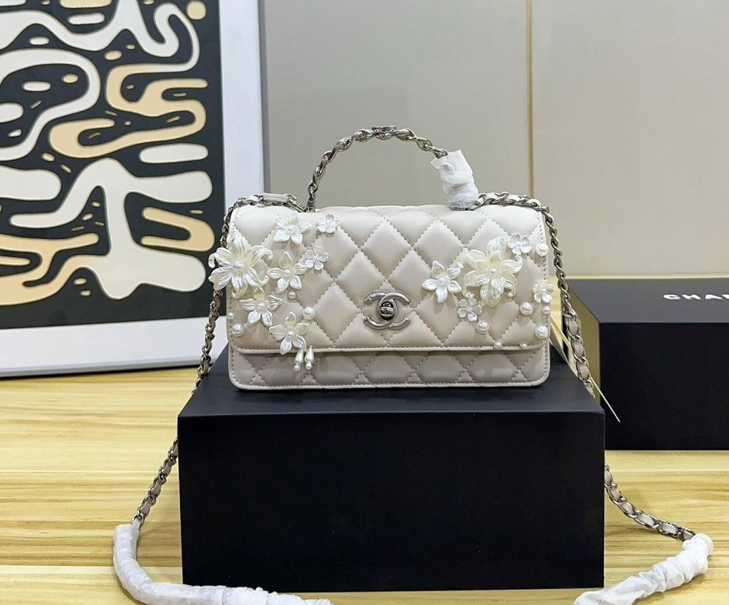 Chanel Inspired flap handbag