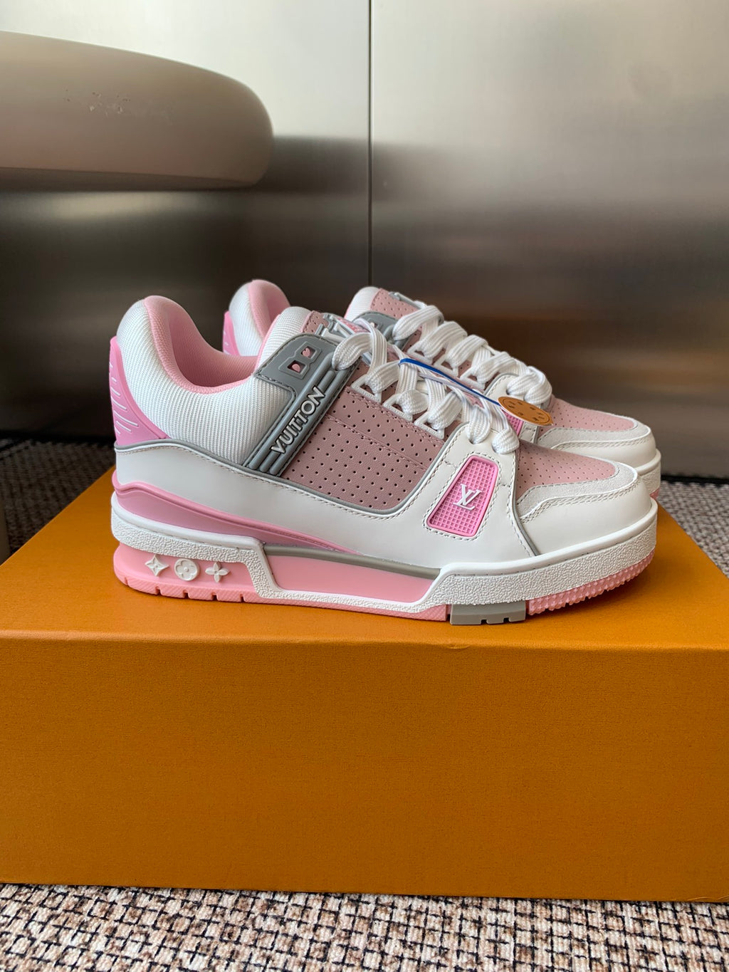 Louis Vuitton Inspired LV Trainer Sneaker