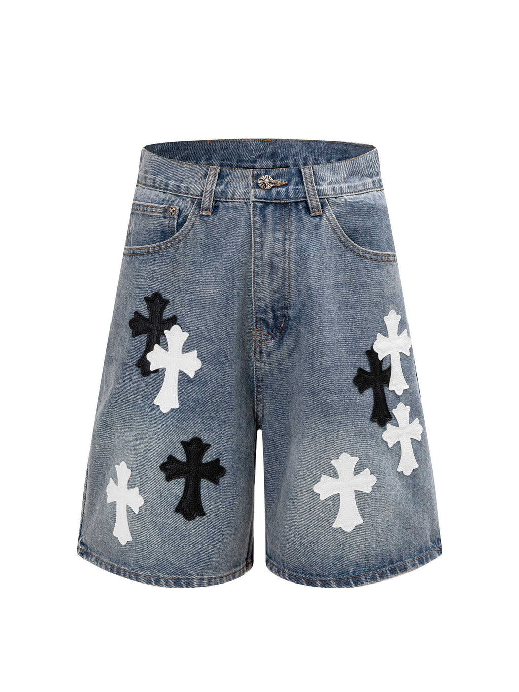 Chrome Heart Inspired Shorts