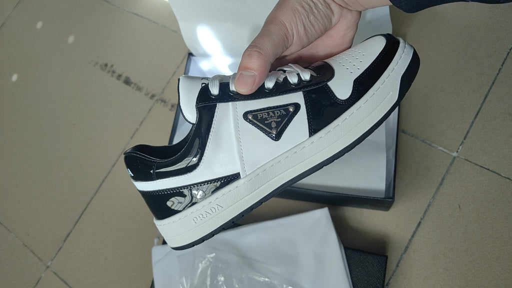 Prada Inspired Downtown leather sneakers