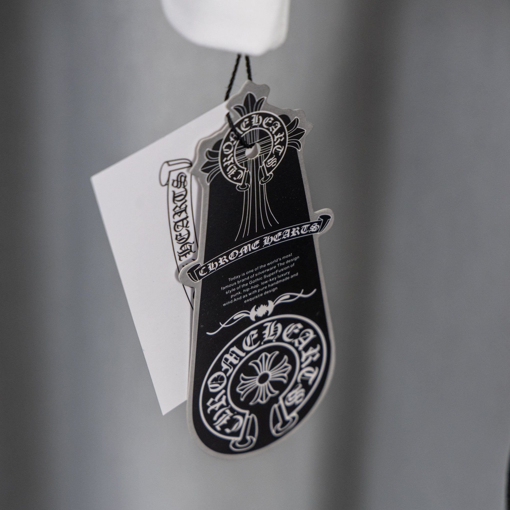 Chrome Hearts Inspired Triple Cross logo t-shirt