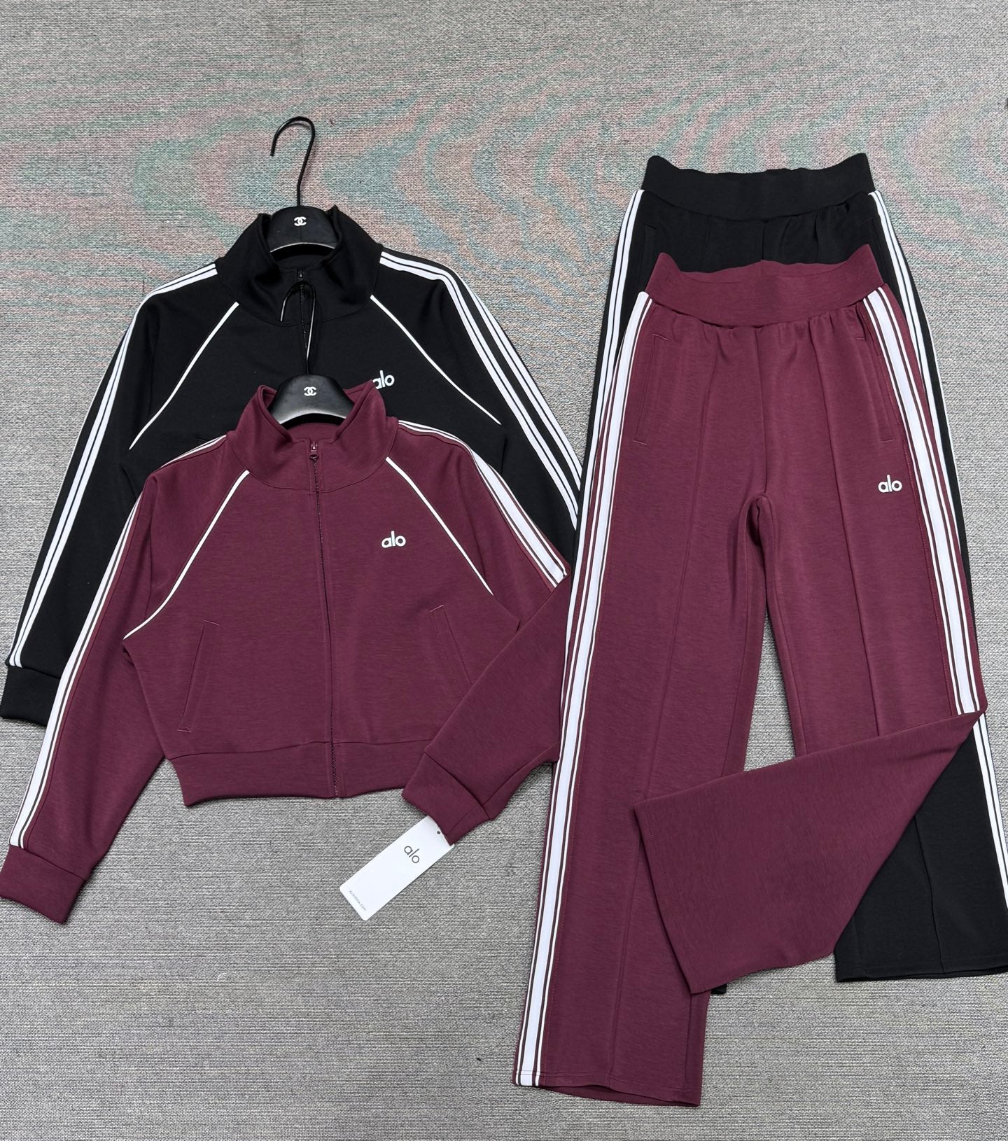 Alo Inspired Yoga Track Star sets