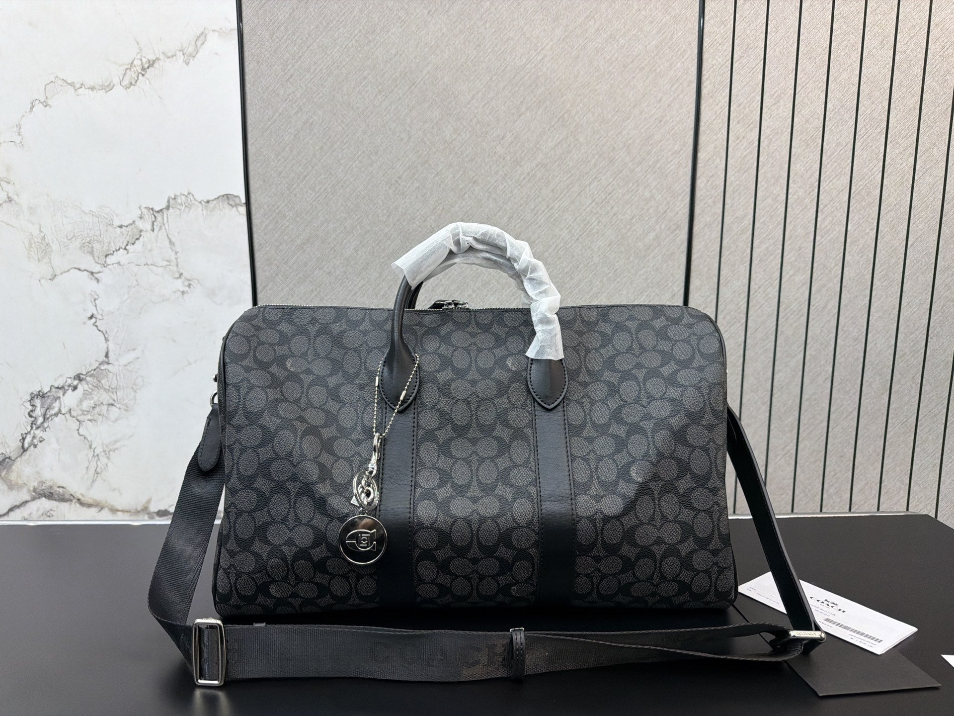 Coach Inspired Compass 45 duffle bag