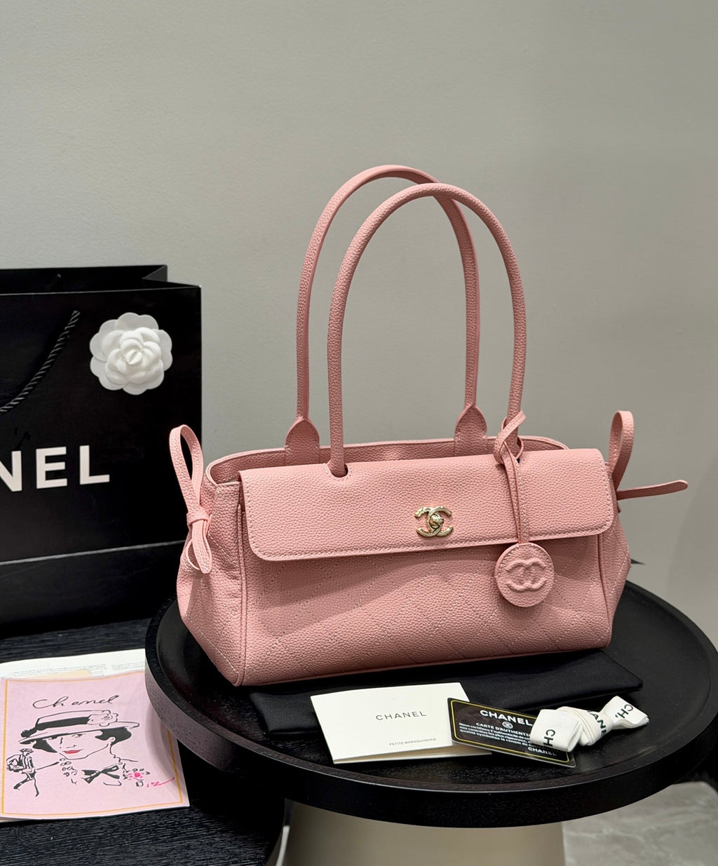 Chanel Inspired Urban Essentials Small Shopping Bag