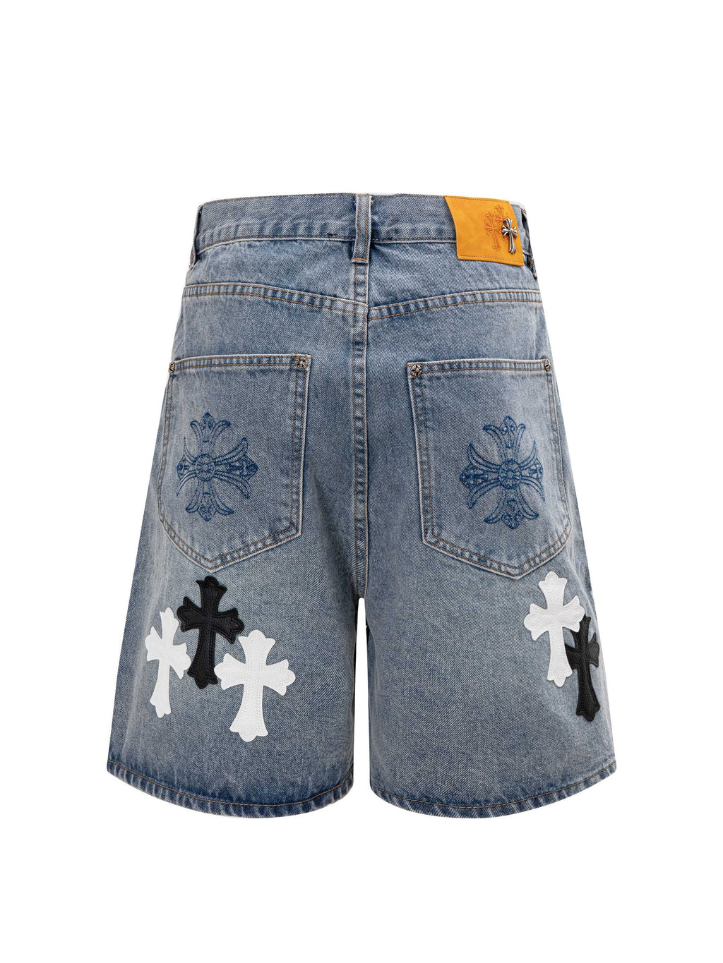 Chrome Heart Inspired Shorts