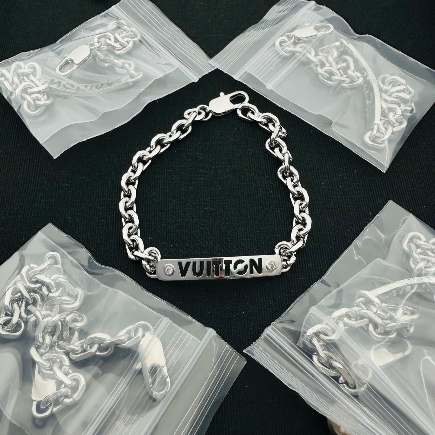 Louis Vuitton Inspired Bracelet