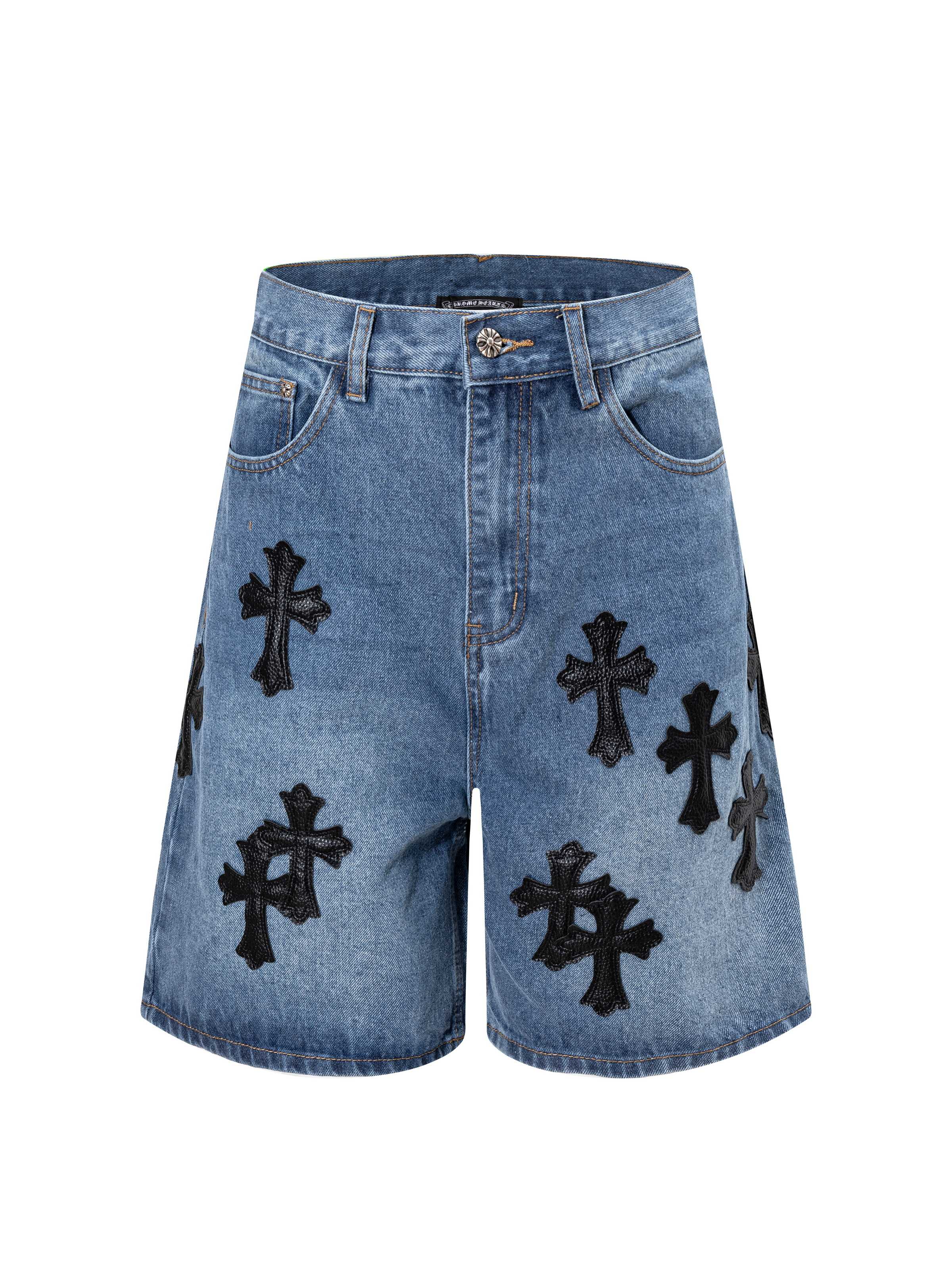 Chrome Heart Inspired Shorts