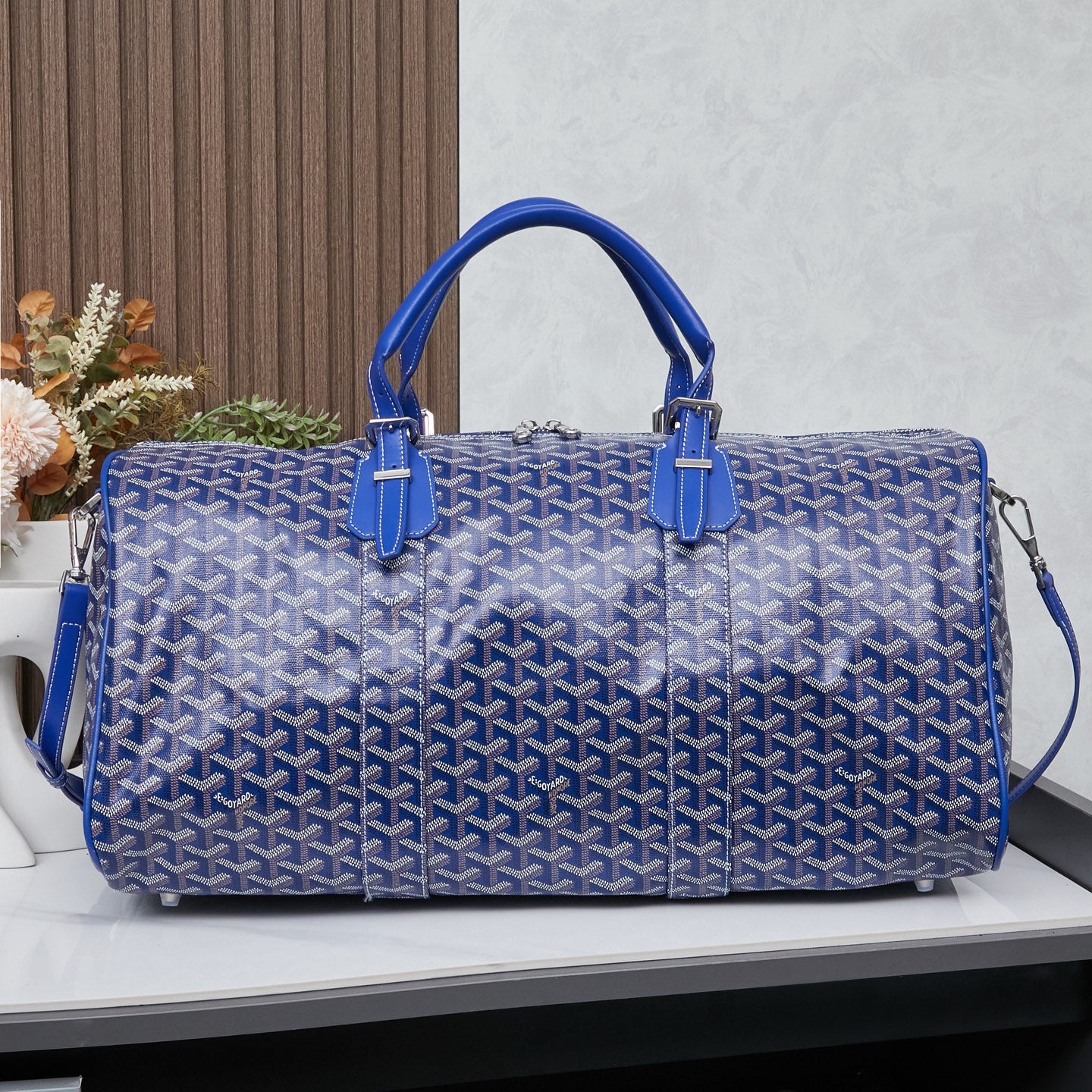 Goyard Inspired Boston 50 bag