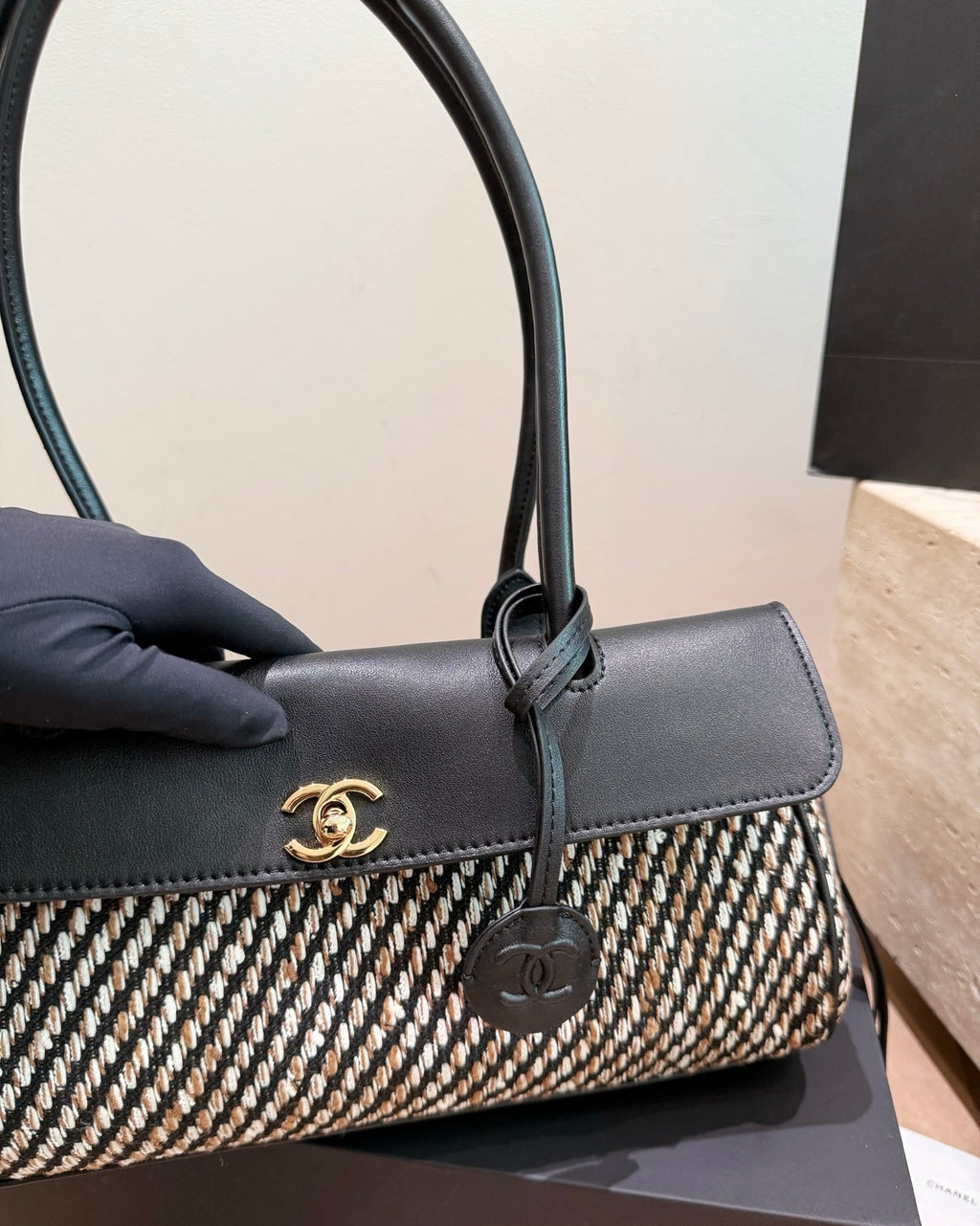 Chanel Inspired Urban Essentials Small Shopping Bag