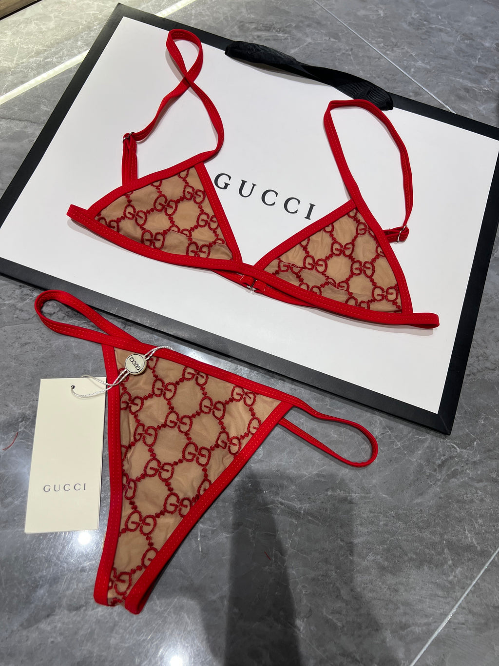 Gucci Inspired Bathing Suit