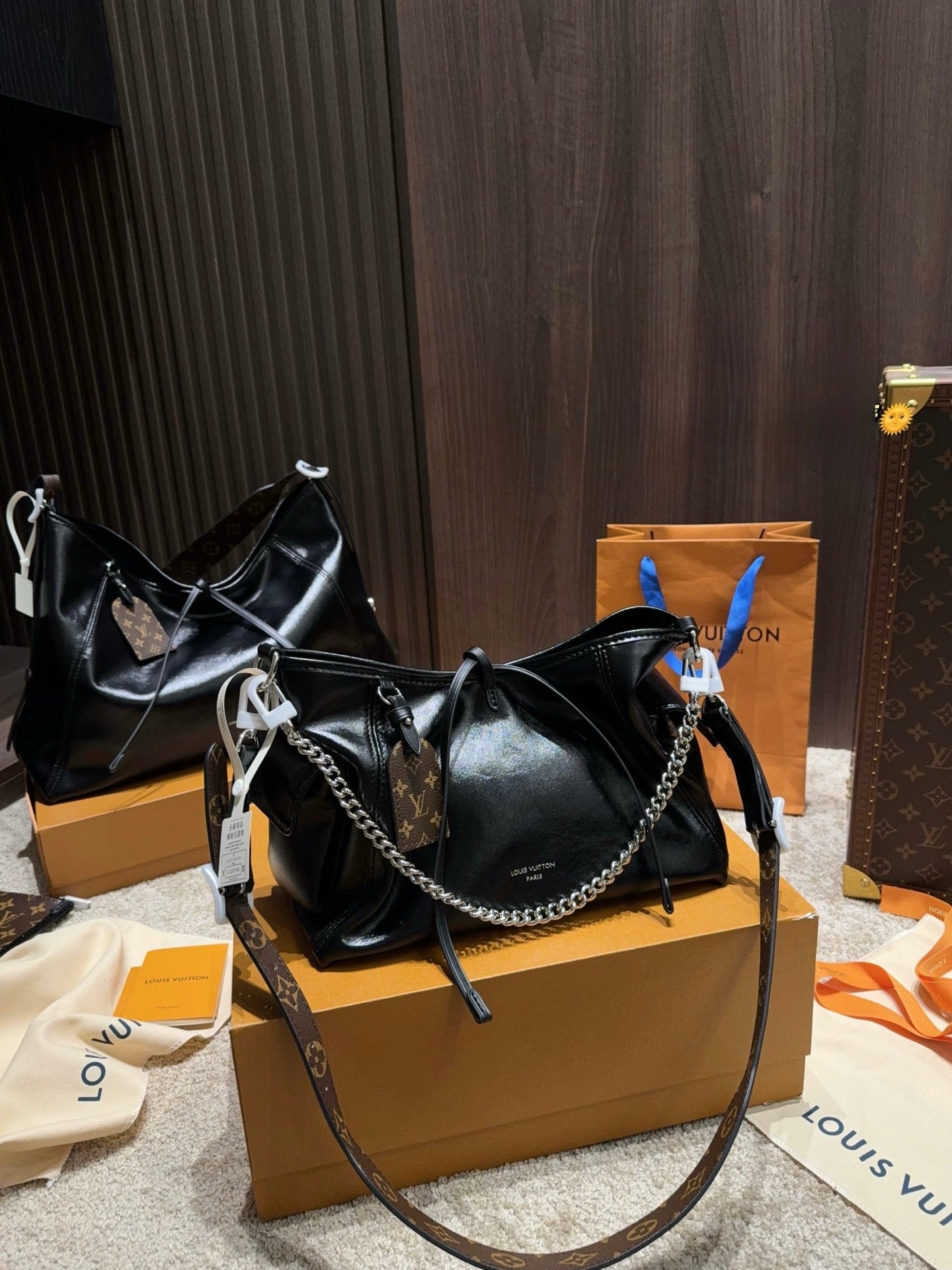 Louis Vuitton Inspired CarryAll Cargo Vibe PM handbag