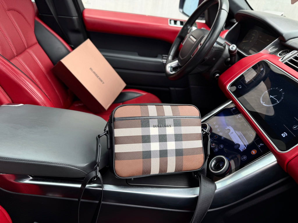 Burberry Inspired Paddy check crossbody bag