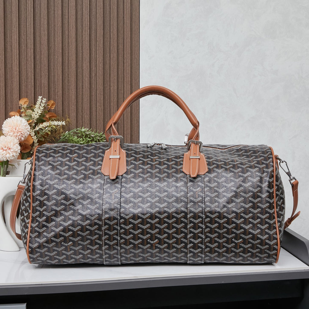Goyard Inspired Boston 50 bag