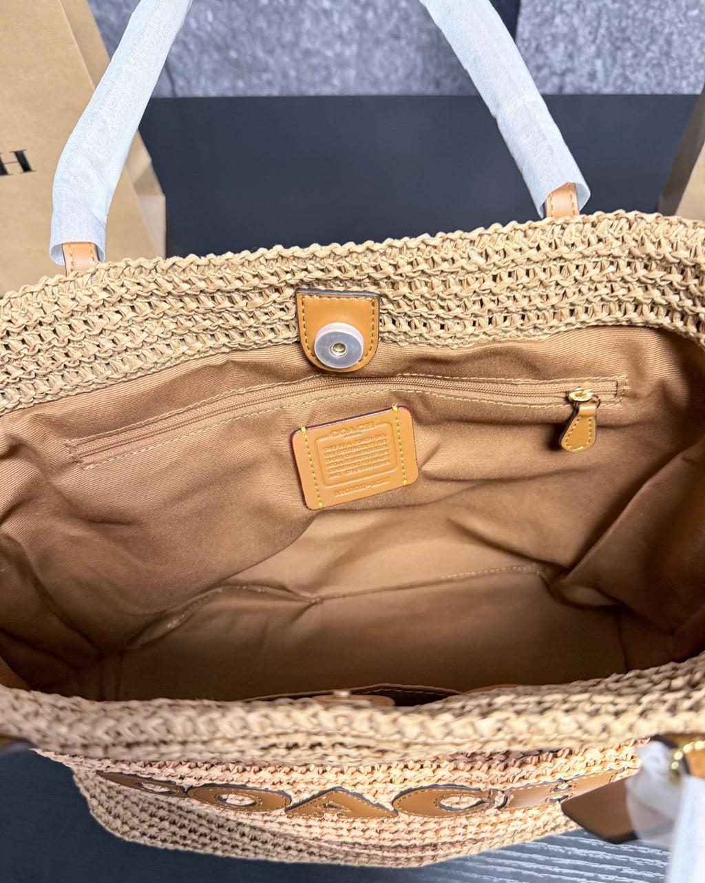 Coach Inspired City Tote Bag
