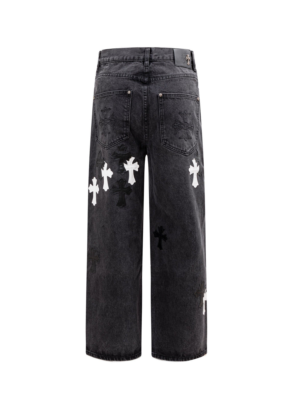 Chrome Heart Inspired Jeans