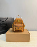 MCM Inspired Stark Bebe Boo Side Studs Backpack