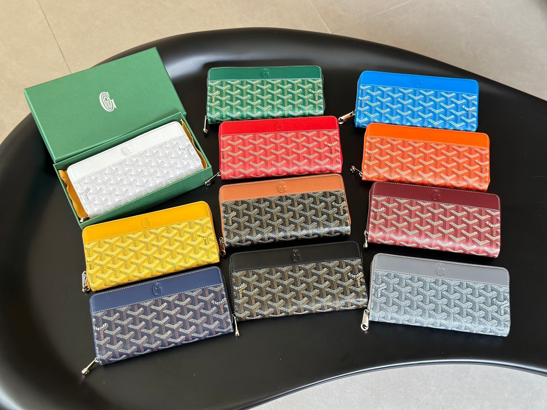 Goyard Inspired Matignon GM wallets