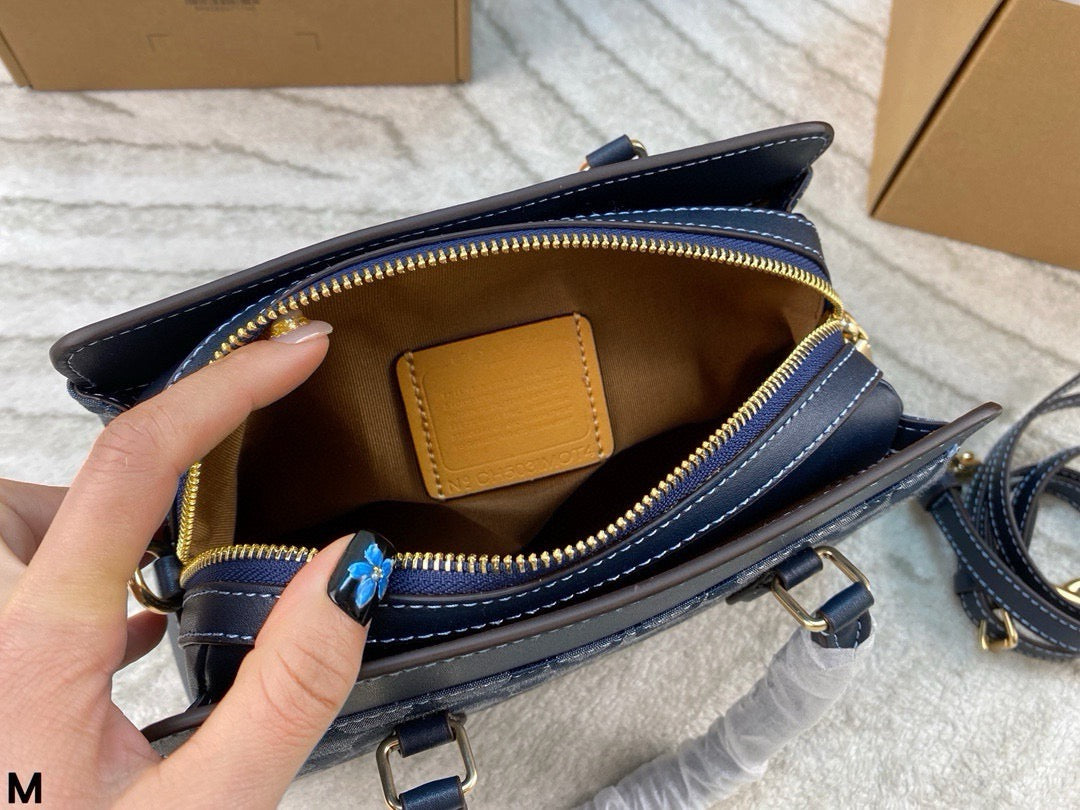 Coach Inspired Mini Darcie Carryall