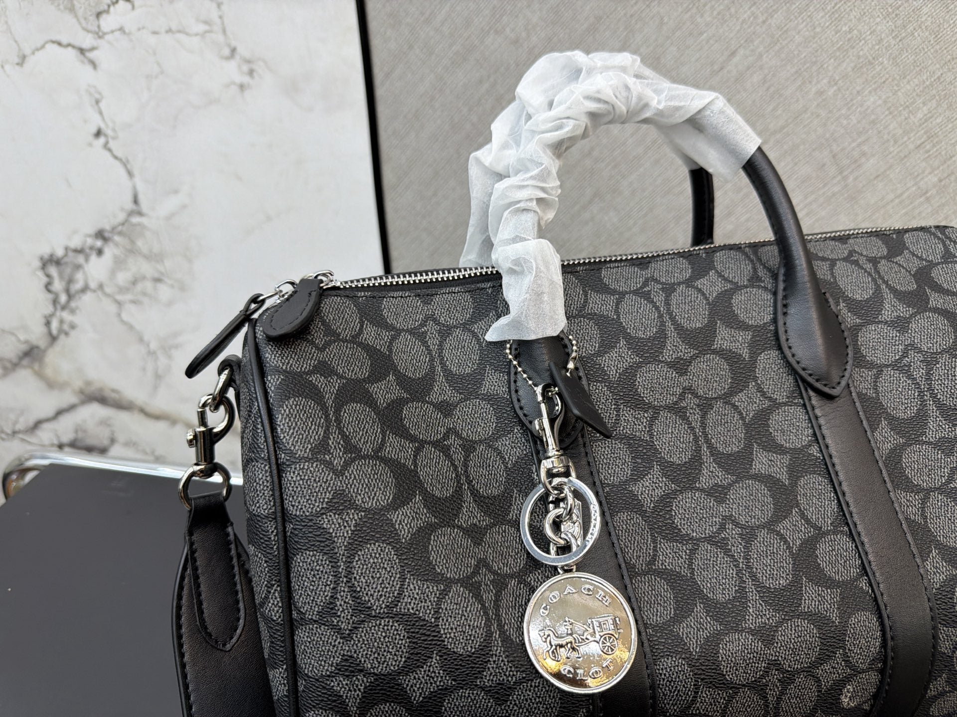 Coach Inspired Compass Bag 35