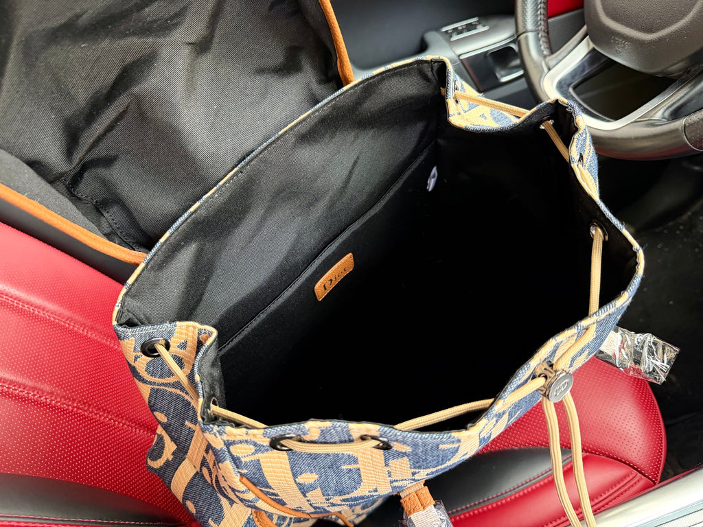 Dior Inspired Hit The Road backpack