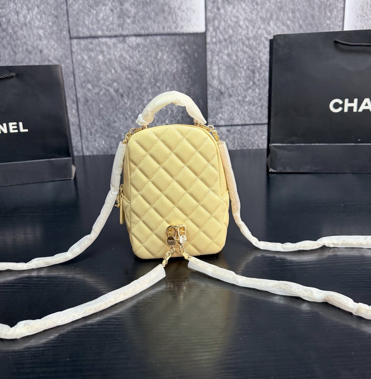 Chanel Inspired mini backpack