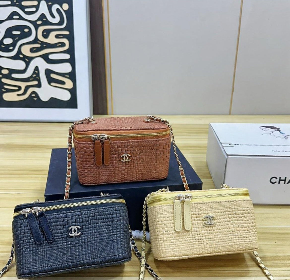 Chanel Inspired Classic Vanity bag