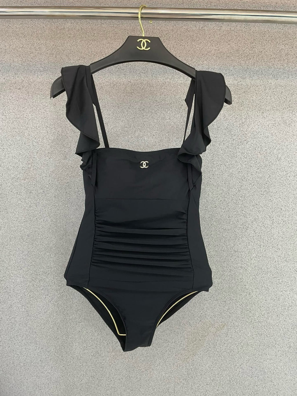 Chanel Inspired one-piece swimsuit