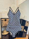 Dior Inspired Oblique Swimsuit