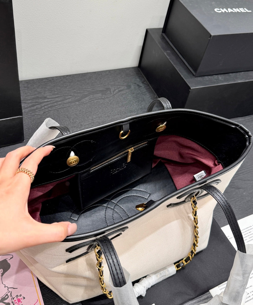 Chanel Inspired Shopping Bag Spring-Summer 2026 collection