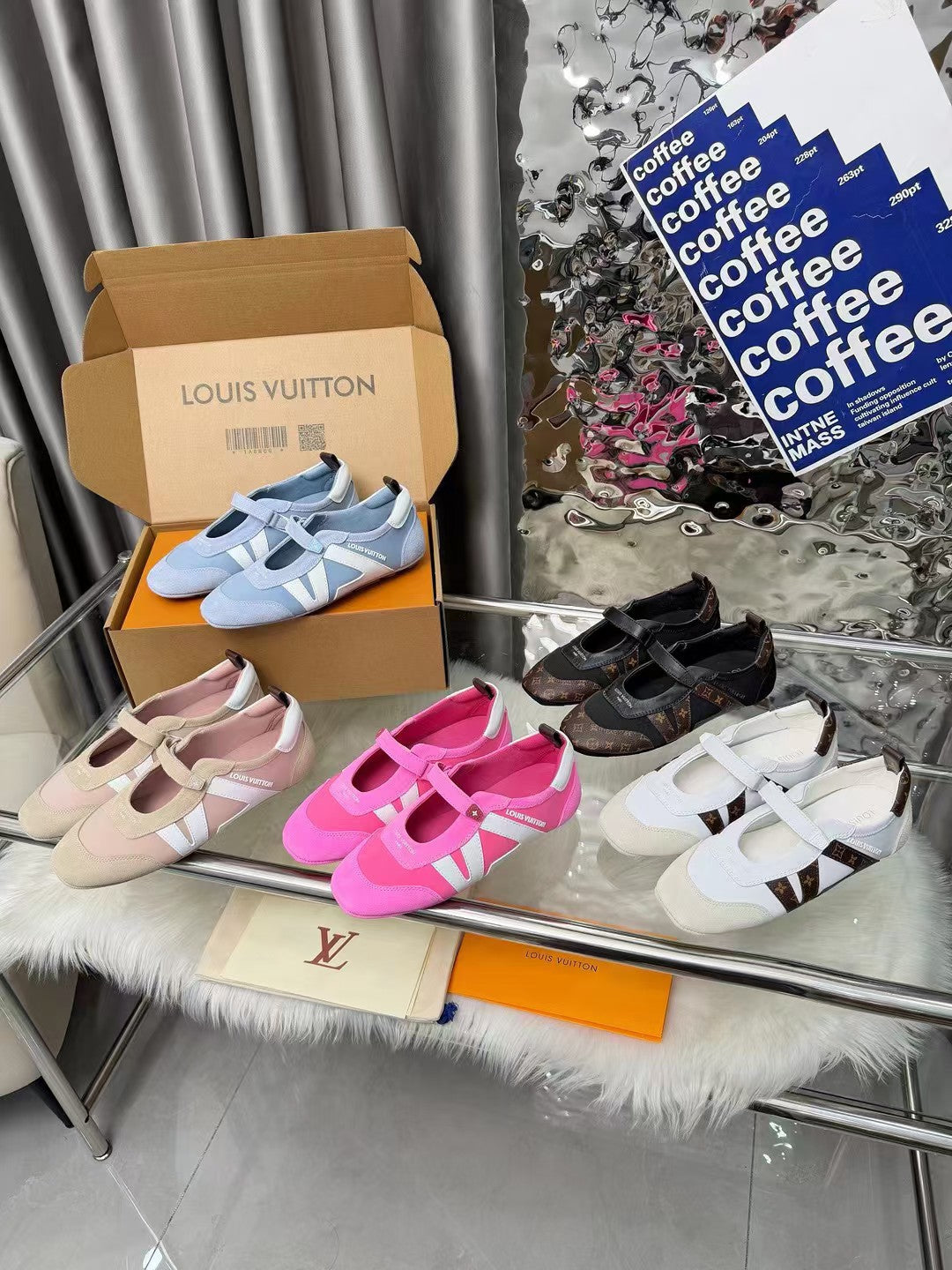 Louis Vuitton Inspired Sneakerina Mary Jane flats