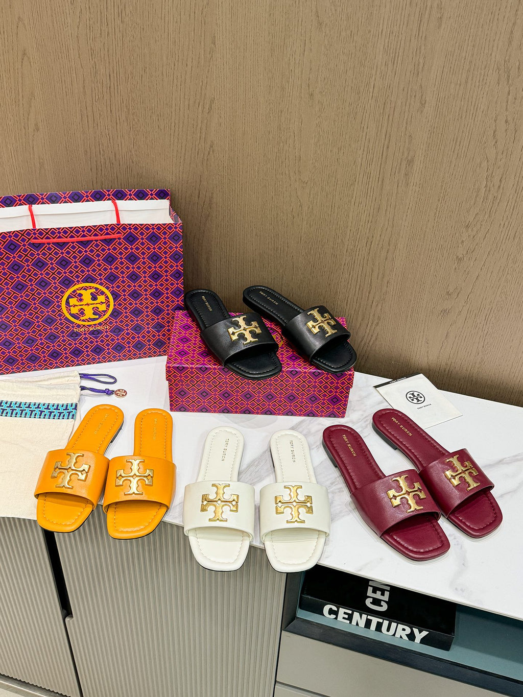 Tory Burch Inspired Eleanor slide sandals
