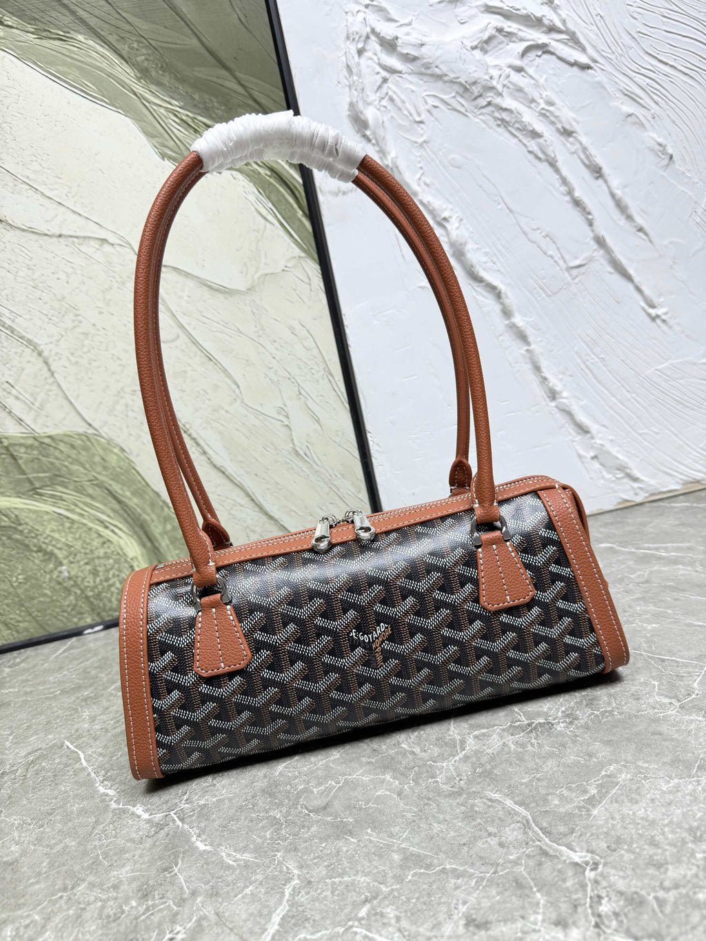 Goyard Inspired Bonbonnière bag