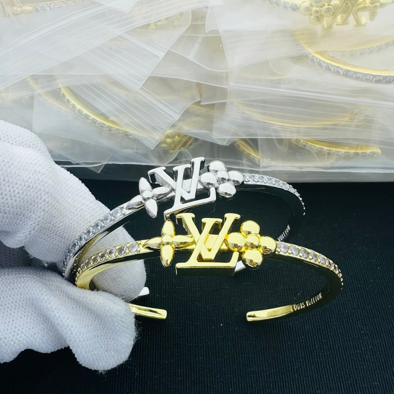 Louis Vuitton Inspired LV Iconic bracelet